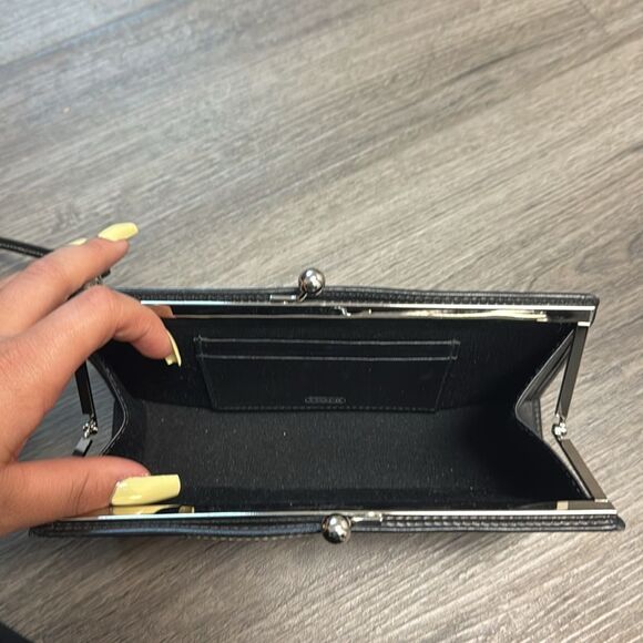 Vintage Coach Signature Black Clutch/Wristlet - Picture 4 of 9